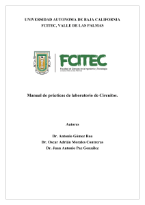 Manual de Laboratorio de Circuitos - UABC