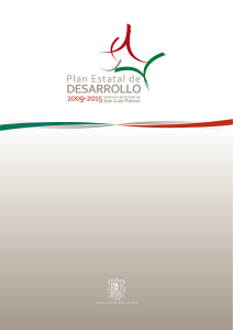 Plan Estatal de Desarrollo San Luis Potos&iacute; 2009-2015