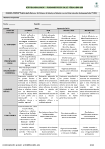 R&uacute;brica: Reforma Salud y Determinantes Sociales