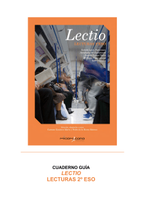 Lectio 2º ESO: Guía de Lecturas Clásicas