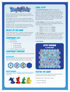 Hey, That's My Fish! Game Rulesheet