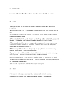 Job ante el desastre: Análisis bíblico y reflexiones