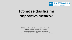 Clasificación de Dispositivos Médicos: Guía de la FDA