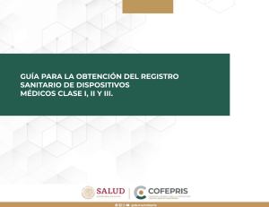 Registro Sanitario Dispositivos Médicos: Guía COFEPRIS