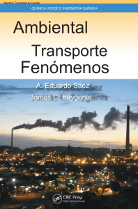 Fen&oacute;menos de Transporte Ambiental: Qu&iacute;mica Verde e Ingenier&iacute;a