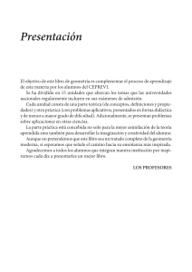 Libro de Geometr&iacute;a CEPREVI: Temas y Problemas Resueltos