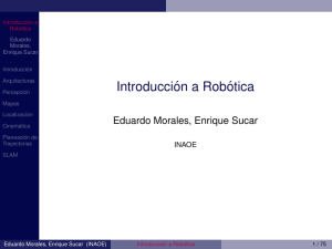 Introducci&oacute;n a Rob&oacute;tica: Arquitecturas, Percepci&oacute;n y SLAM