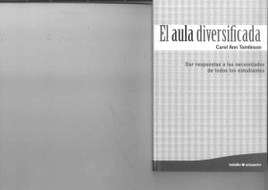 El aula diversificada: Estrategias para la inclusi&oacute;n educativa