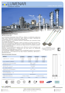 Luminarias Industriales AFLED-APEX: Especificaciones y Aplicaciones