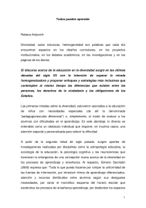 Diversidad y Aulas Inclusivas: Todos Pueden Aprender