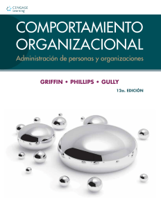 Comportamiento Organizacional: Administraci&oacute;n de Personas