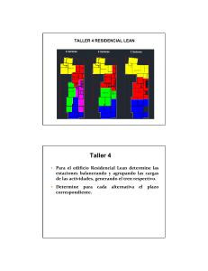 TALLER RESIDENCIAL LEAN