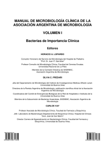 Manual de Microbiología Clínica: Bacterias de Importancia