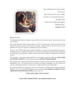 Invitación a Servir como Guía: Carta Religiosa
