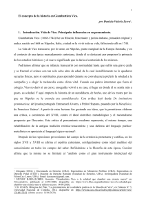 El Concepto de Historia de Giambattista Vico