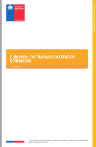 Guía para Trabajos en Espacios Confinados - ISP Chile