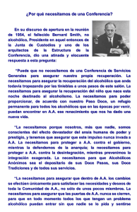Manual de Servicio AA: Conferencia y Servicios Generales