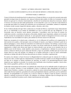 Educaci&oacute;n Primaria en M&eacute;xico, Siglo XIX