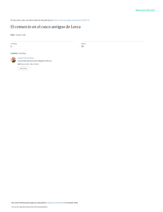 El comercio en el casco antiguo de Lorca - Libro