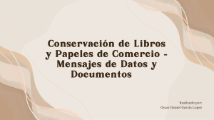 Conservación de Libros y Documentos Comerciales en Colombia