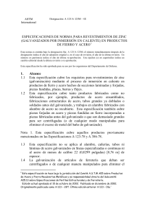 ASTM A123/A123M: Estándar de Recubrimiento de Zinc para Acero