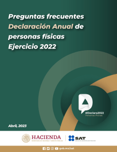 Declaraci&oacute;n Anual 2022: Preguntas Frecuentes SAT