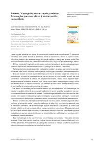 Reseña: Cartografía Social y Transformación Comunitaria