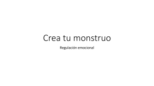 Crea tu Monstruo: Actividad de Regulación Emocional
