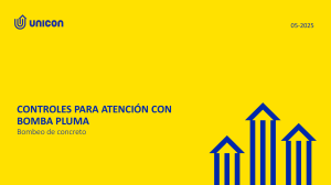 Controles de Seguridad para Bombeo de Concreto con Bomba Pluma