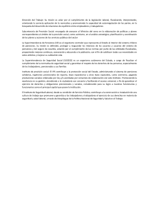 Instituciones Laborales y de Previsión Social en Chile