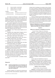 Ordenanza Auto-Taxis Mazarr&oacute;n: Regulaci&oacute;n Transporte P&uacute;blico