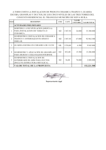 Presupuesto Instalación Cerámica Tráfico 5 Neiva Huila