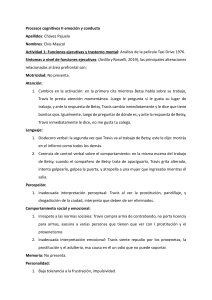 Taxi Driver: An&aacute;lisis Psicol&oacute;gico de Funciones Ejecutivas