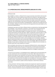 Medicina en el Renacimiento: De la Magia a la Modernidad