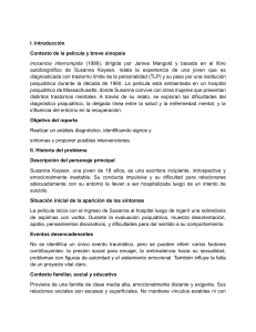 Análisis TLP en 'Inocencia interrumpida': Diagnóstico e Intervención