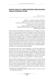 Metaperitajes en Evaluaciones Psicol&oacute;gicas: Valor y &Eacute;tica