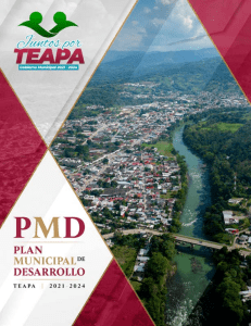 Plan Municipal de Desarrollo Teapa 2021-2024