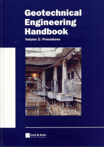 Manual de Ingenier&iacute;a Geot&eacute;cnica: Procedimientos