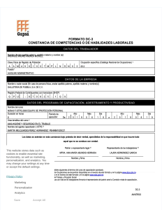 Constancia DC-3: Capacitación en Equipo de Protección Personal