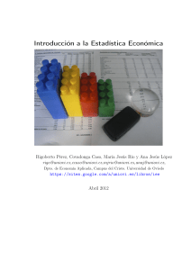Estad&iacute;stica Econ&oacute;mica: Introducci&oacute;n y An&aacute;lisis de Datos