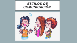 Estilos de Comunicación y Emociones: Presentación Educativa