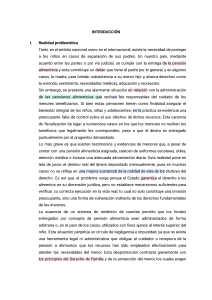Control de Pensiones Alimenticias en Trujillo: Rendici&oacute;n de Cuentas