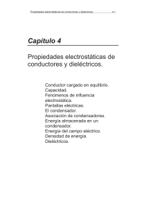 Electrost&aacute;tica: Conductores y Diel&eacute;ctricos - Apuntes y Ejercicios