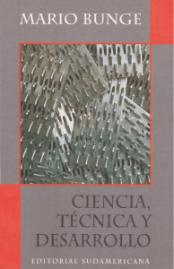 Ciencia, Técnica y Desarrollo: Mario Bunge