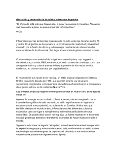 M&uacute;sica Urbana en Argentina: Or&iacute;genes y Desarrollo