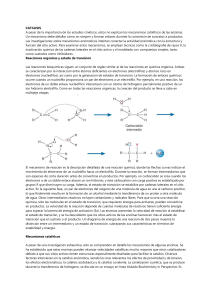 Catálisis Enzimática: Mecanismos y Aminoácidos