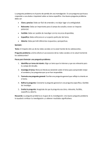 Cómo Formular una Pregunta Problema: Guía Paso a Paso