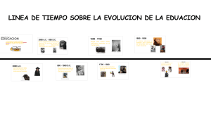 Evolución de la Educación: Línea de Tiempo Histórica
