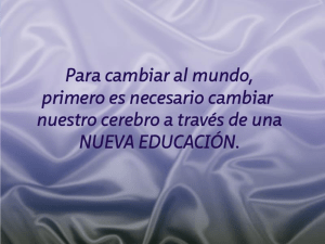 Neurociencia y Educación: Aprendizaje Cerebral