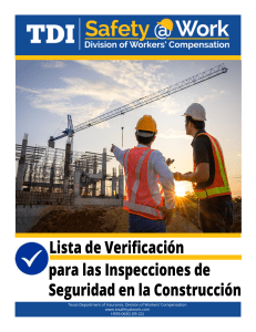 Lista de Verificaci&oacute;n de Seguridad en la Construcci&oacute;n (Texas)